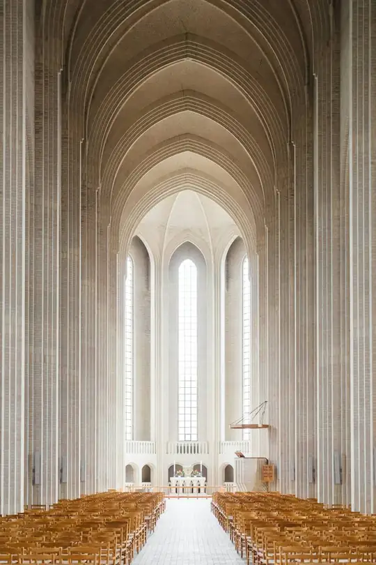 A peaceful church interior